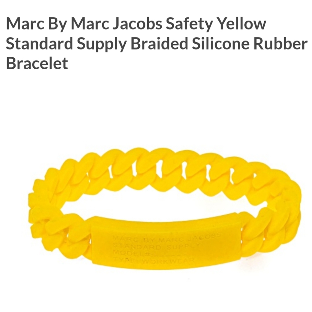 One*Available January 5th!Marc Jacobs Safety Yellow Standard Supply Silicone Bra